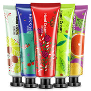 5pcs Fragrant Fruits Hand Cream Moisturizing Hands Creams Sets Anti-chapping Nourishing Repairing Handcream Hand Skin Care-Health Wisdom™