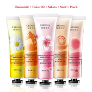 5pcs Fragrant Fruits Hand Cream Moisturizing Hands Creams Sets Anti-chapping Nourishing Repairing Handcream Hand Skin Care-Health Wisdom™