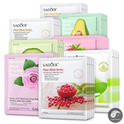 5pcs Fresh Fruity Flowery Face Mask Moisturizing Anti-Wrinkle Nourishing skincare Facial Masks Face Sheet Mask for Skin Care-Health Wisdom™