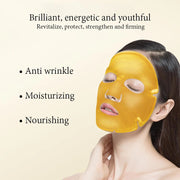 5pcs Honey Gold Collagen Facial Masks skincare Anti Wrinkle Moisturizing Anti-aging Face Mask Beauty Facial Skin Care Products-Health Wisdom™