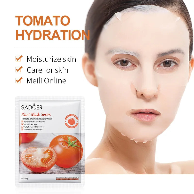5pcs Plant Fruit Facial Masks Moisturizing Anti-wrinkle Snail Face Mask Skincare Facial Sheet Masks Beauty Facial Skin Care-Health Wisdom™