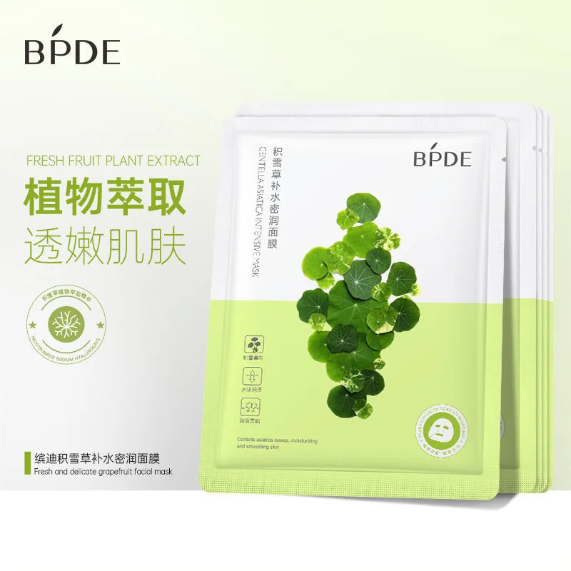5pcs skincare Face Mask Sakura Centella Olive Aloe Facial Masks Moisturizing Anti-aging Nourishing Face Sheet Mask for Skin Care-Health Wisdom™