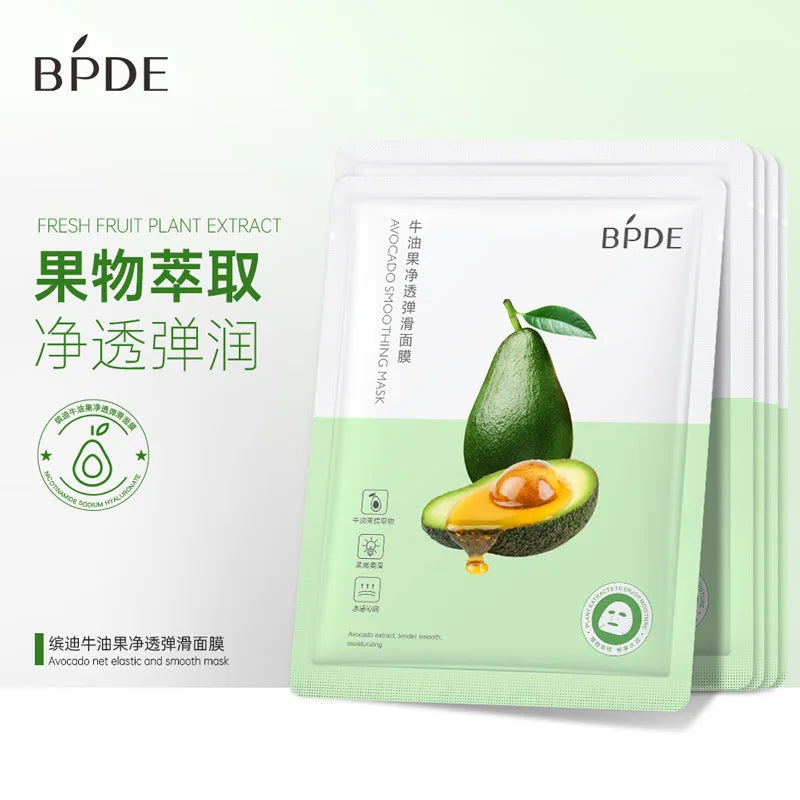 5pcs skincare Face Mask Sakura Centella Olive Aloe Facial Masks Moisturizing Anti-aging Nourishing Face Sheet Mask for Skin Care-Health Wisdom™