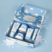 5pcs/Set LAIKOU Milk Skin Care Sets Sunscreen Facial Cleanser Face Whitening Creams Eye Cream Moisturizing Face Care Kit-Health Wisdom™