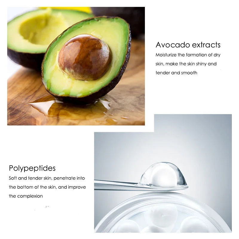 5pcs/lot IMAGES Avocado Polypeptide Face Care Sets Facial Moisturizing Repairing Skin Brightening Skin Care Products Cosmetics-Health Wisdom™