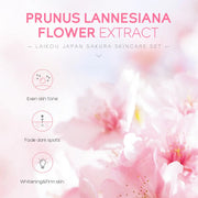 5pcs/set LAIKOU Sakura Face Care Sets Moisturizing Anti-aging Face Eye Cream Serum Toner Facial Cleanser Skin Care Products-Health Wisdom™