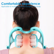 6-wheel Portable Neck Massager Roller-Health Wisdom™