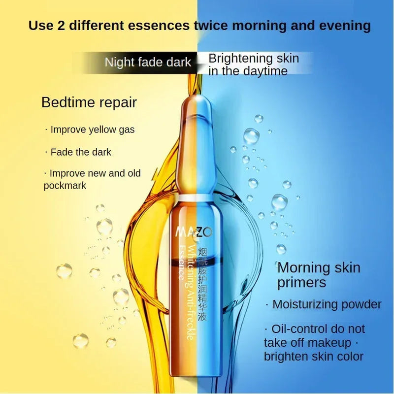 60 Pieces Niacinamide Moisturizing Essence Anti Wrinkle Pore Minimizer Skincare Acne Treatment Anti-Aging Oil-control Face Serum-Health Wisdom™