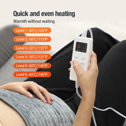 60*30CM Heating Pad Cushion Multifunctional Thermal For Home 6-Level Adjust Temperature 4-Level Timer-Health Wisdom™