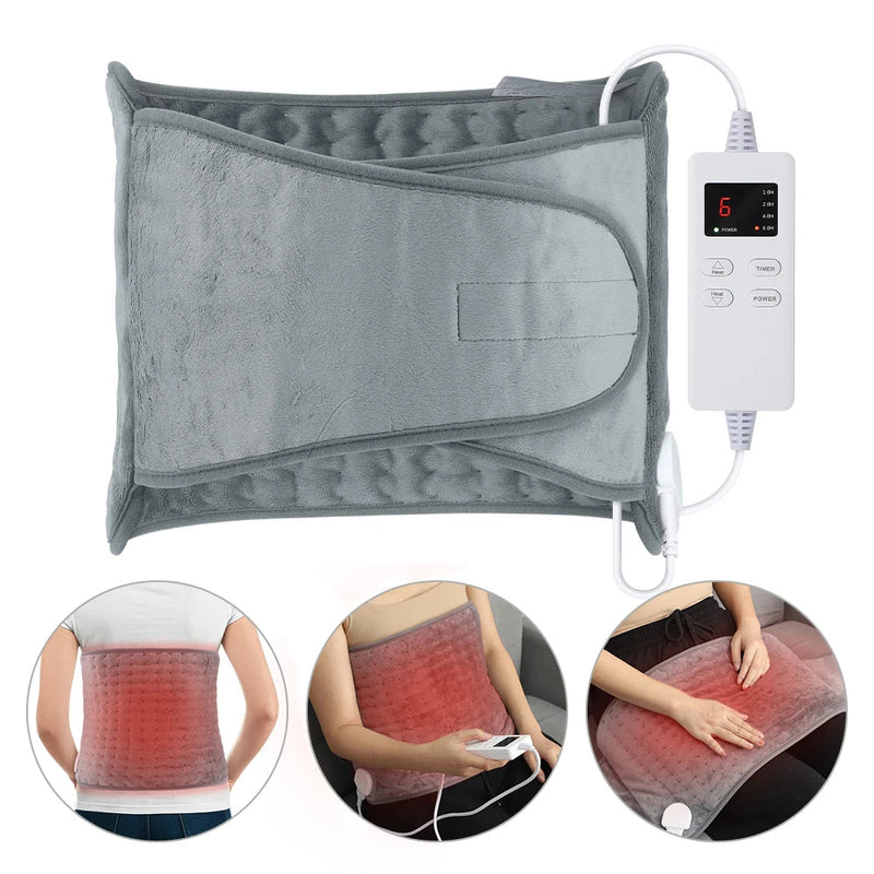 60*30CM Heating Pad Cushion Multifunctional Thermal For Home 6-Level Adjust Temperature 4-Level Timer-Health Wisdom™