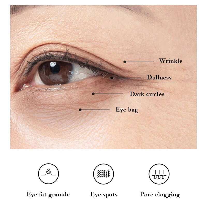 60Pcs Hyaluronic Acid Cherry Blossom Collagen Eye Mask Moisturizing Eyes Bags Dark Circles Remove Beauty Skincare Eye Patches-Health Wisdom™