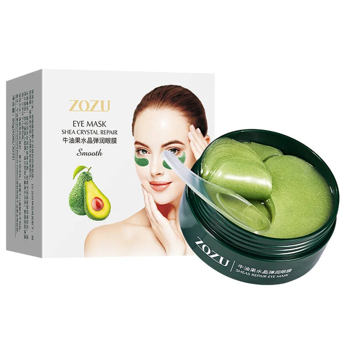 60pcs Avocado Collagen Eye Mask Moisturizing Gel Eyes Masks Eye Patches Remove Dark Circles Anti-wrinkle Korean Skin Care-Health Wisdom™