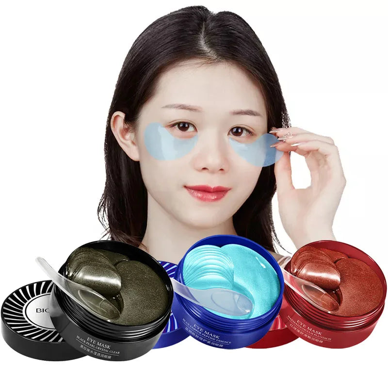 60pcs BIOAQUA Crystal Collagen Gold Eye Mask Anti Dark Circle Eye Bags Remover Anti Wrinkle Eye Patches Eyes Skin Care for Women-Health Wisdom™