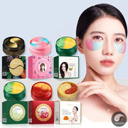 60pcs Caviar Crystal Collagen Gold Eye Mask Anti Dark Circles Moisturizing Anti-wrinkle Eye Bags Women Skin Care Eye Patches-Health Wisdom™