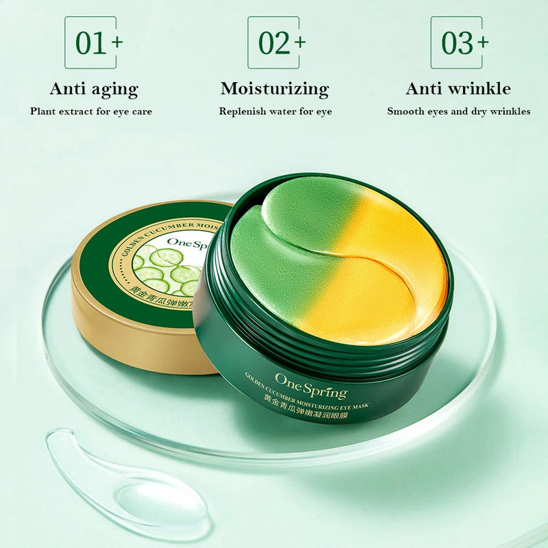 60pcs Collagen Eye Mask moisturizing Anti-wrinkle Anti Dark Circles Eyes Care Gel Masks Eyepatch Beauty Anti-Aging Eye Patches-Health Wisdom™