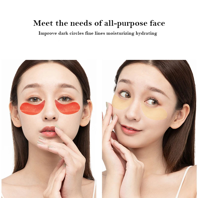 60pcs Collagen Eye Mask moisturizing Anti-wrinkle Anti Dark Circles Eyes Care Gel Masks Eyepatch Beauty Anti-Aging Eye Patches-Health Wisdom™