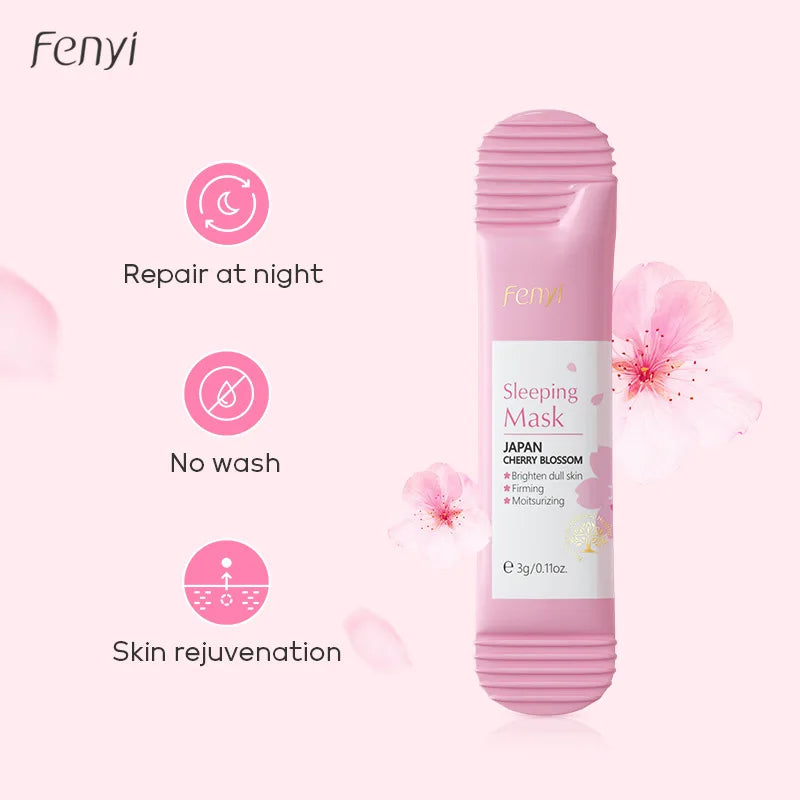 60pcs LAIKOU Centella Sakura Sleeping Facial Masks Moisturizing Hydrating and Nourishing skincare Face Mask for Beauty Skin Care-Health Wisdom™