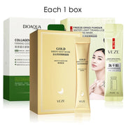 60pcs VENZEN Sleeping Facial Masks Collagen Face Mask Moisturizing Anti-aging Repairing Skin Care Facial No-wash Mask for Face-Health Wisdom™