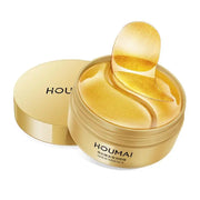 60pcs/box 24K Gold Collagen Eye Mask Anti Dark Circles Anti Wrinkle Moisturizing Seaweed Eye Patches Eyes Skin Care Products-Health Wisdom™