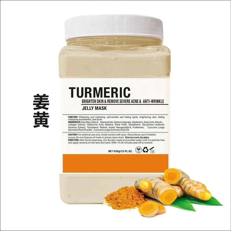 650g Arbutin Rose Jelly Mask Powder DIY Hydrojelly Masks Peel Off Vitamin C Hyaluronic Acid Facial Skin Care 24K Gold Mud Mask-Health Wisdom™