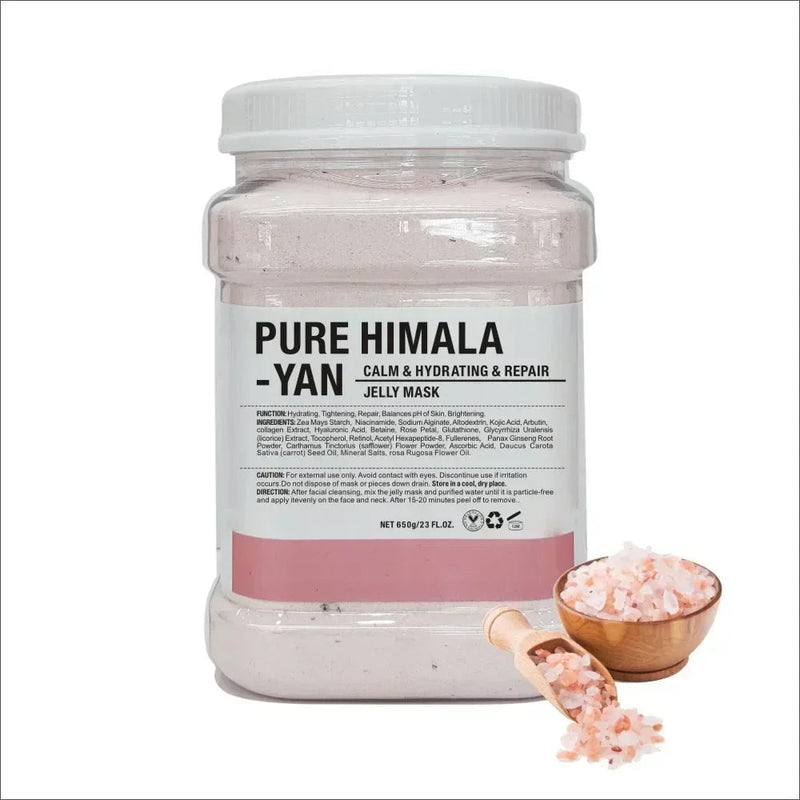 650g Arbutin Rose Jelly Mask Powder DIY Hydrojelly Masks Peel Off Vitamin C Hyaluronic Acid Facial Skin Care 24K Gold Mud Mask-Health Wisdom™