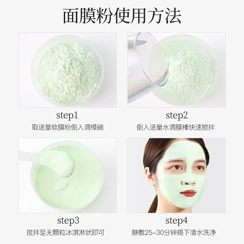 650g Arbutin Rose Jelly Mask Powder DIY Hydrojelly Masks Peel Off Vitamin C Hyaluronic Acid Facial Skin Care 24K Gold Mud Mask-Health Wisdom™