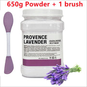 650g Chamomile Hyaluronic Acid Facial Mask Powder with Silicone Brush Anti Aging Brightening Rose Jelly Facial Mask with Brush-Health Wisdom™