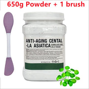 650g Chamomile Hyaluronic Acid Facial Mask Powder with Silicone Brush Anti Aging Brightening Rose Jelly Facial Mask with Brush-Health Wisdom™