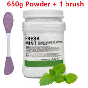 650g Chamomile Hyaluronic Acid Facial Mask Powder with Silicone Brush Anti Aging Brightening Rose Jelly Facial Mask with Brush-Health Wisdom™