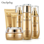 6pcs Snail Anti-aging Skin Care Sets Moisturizing Facial Set Skincare Products Face Cream Facial Cleanser Toner Face Care Kits-Health Wisdom™