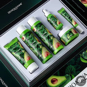6pcs/set BIOAQUA Avocado Skin Care Sets Face Cream Essence Toner Serum Facial Cleanser Moisturizing Nourishing Face Care Set-Health Wisdom™