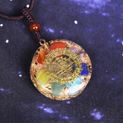 7 Chakra Energy Necklace Orgonite Pendant Reiki Healing Necklace Yoga Orgone Jewelry For Women Men Jewelry-Health Wisdom™