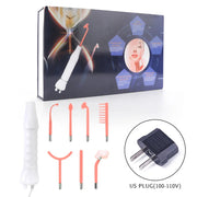 7 In 1 High Frequency Electrode Wand Electrotherapy Glass Tube Beauty Device Acne Remover Face Hair Body Skin Care Skin Tighten-Health Wisdom™