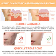 7 In 1 High Frequency Electrode Wand Electrotherapy Glass Tube Beauty Device Acne Remover Face Hair Body Skin Care Skin Tighten-Health Wisdom™