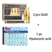 7 Pieces Hyaluronic Acid Essence Set Nicotinamide Oligopeptide Moisturizing Essence Anti-wrinkle Whitening Ampoule Face Serum-Health Wisdom™