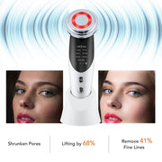 7 in 1 Face Lift Machine Facial Massager RF EMS Microcurrent Red Light Skin Rejuvenation Beauty Skin Care Tightening Wrinkles-Health Wisdom™