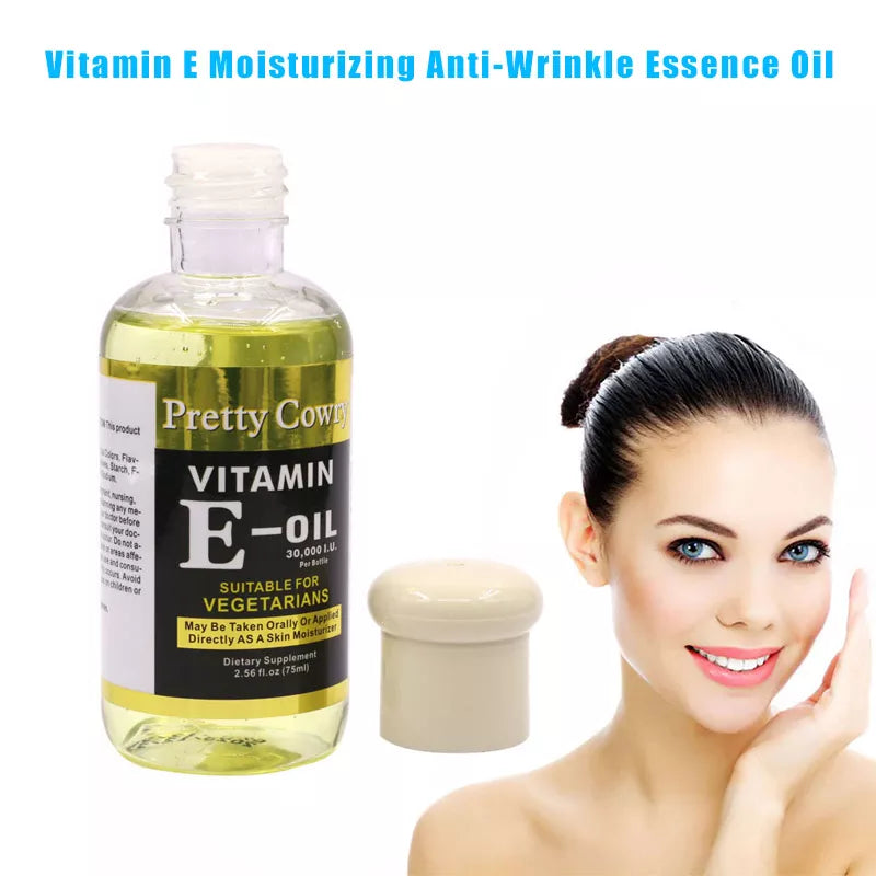 75ml Vitamin E Face Essence Moisturizing Whitening Firming Anti-wrinkle Skin Care Prettycowry Women Facial Care Essential Oil-Health Wisdom™
