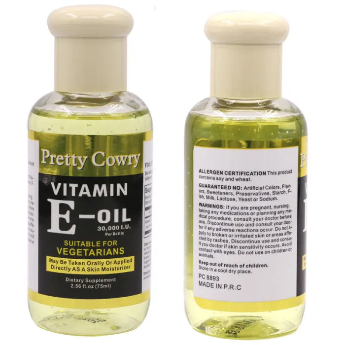 75ml Vitamin E Face Essence Moisturizing Whitening Firming Anti-wrinkle Skin Care Prettycowry Women Facial Care Essential Oil-Health Wisdom™