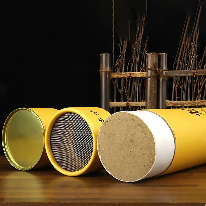 7cm Very Thick Moxa Stick Thicken Moxibustion Roll Wild Wormwood Chinese Herb Heating Meridian Therapy Warm Body Massage-Health Wisdom™