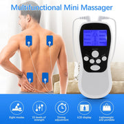 8 Mode EMS Electric Herald Tens Machine Acupuncture Body Massage Digital Therapy Massager Muscle Stimulator Electrostimulator-Health Wisdom™