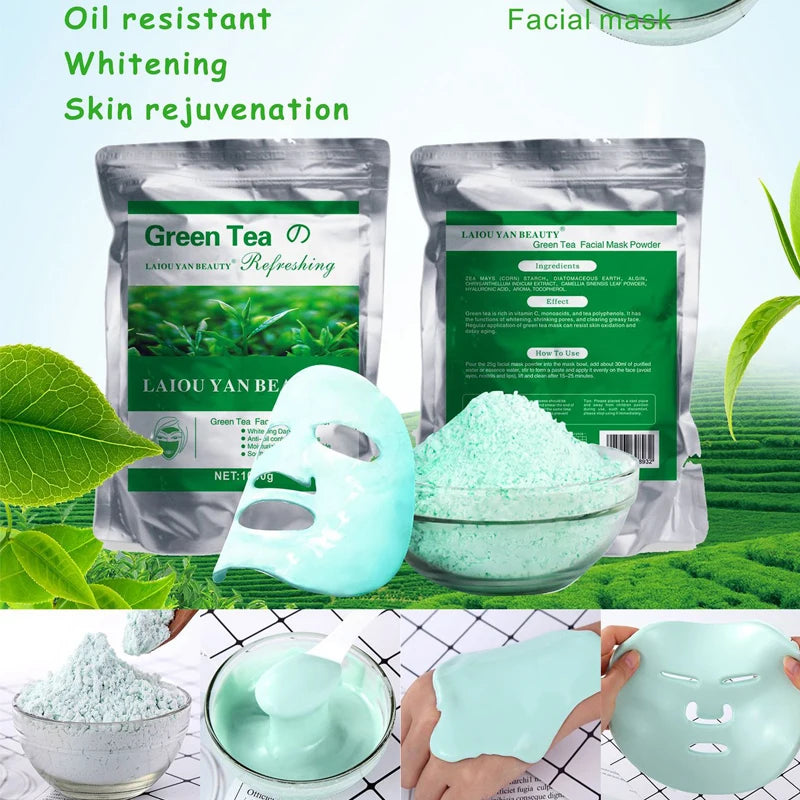 800g Collagen Brightening Jelly Soft Mask Powder SPA Moisturizing Shrink Pore Skin Care Soft Mask Powder Orange Vc Bird's Nest-Health Wisdom™