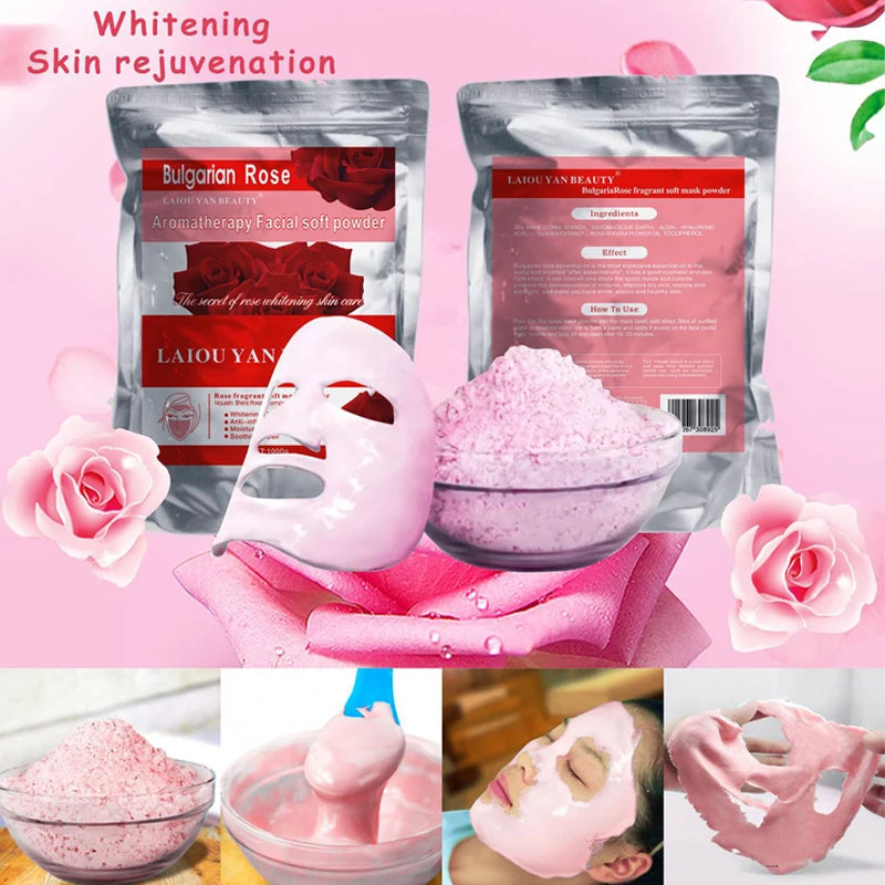 800g Collagen Brightening Jelly Soft Mask Powder SPA Moisturizing Shrink Pore Skin Care Soft Mask Powder Orange Vc Bird's Nest-Health Wisdom™