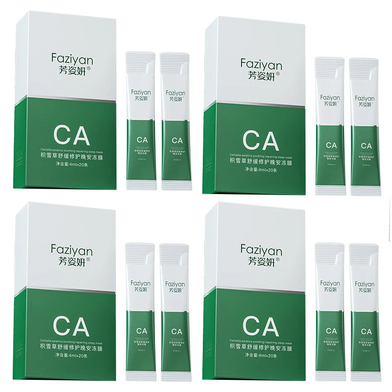 80pcs Centella Collagen Sleeping Facial Masks Moisturizing Anti-wrinkle Creams Masks Skincare Face Mask Beauty Facial Skin Care-Health Wisdom™