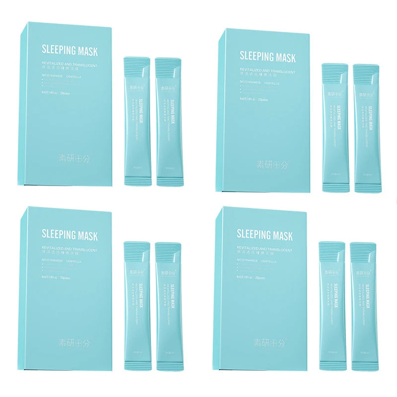 80pcs Centella Collagen Sleeping Facial Masks Moisturizing Anti-wrinkle Creams Masks Skincare Face Mask Beauty Facial Skin Care-Health Wisdom™