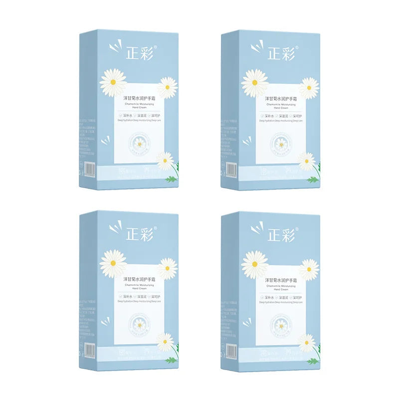 80pcs/4box Moisturizing Hand Cream Chamomile Honey Peach Grapefruit Anti Wrinkle Nourishing Hand Creams Hands Skin Products-Health Wisdom™