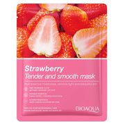 8pcs BIOAQUA Natural Fruits Face Masks Skincare Anti-acne Moisturizing Anti Aging Skin Brighten Facial Mask Sheet Mask Face Care-Health Wisdom™