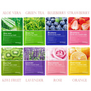 8pcs Natural Plant Face Mask Beauty Skincare Masks Moisturizing Anti Aging Hydrating Facial Mask Face Care Korean Cosmetics-Health Wisdom™