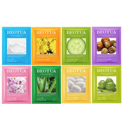 8pcs Natural Plant Face Mask Beauty Skincare Masks Moisturizing Anti Aging Hydrating Facial Mask Face Care Korean Cosmetics-Health Wisdom™