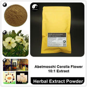 Abelmoschi Corolla Flower Extract Powder, Flos Abelmoschus Manihot P.E. 10:1, Huang Shu Kui Hua-Health Wisdom™