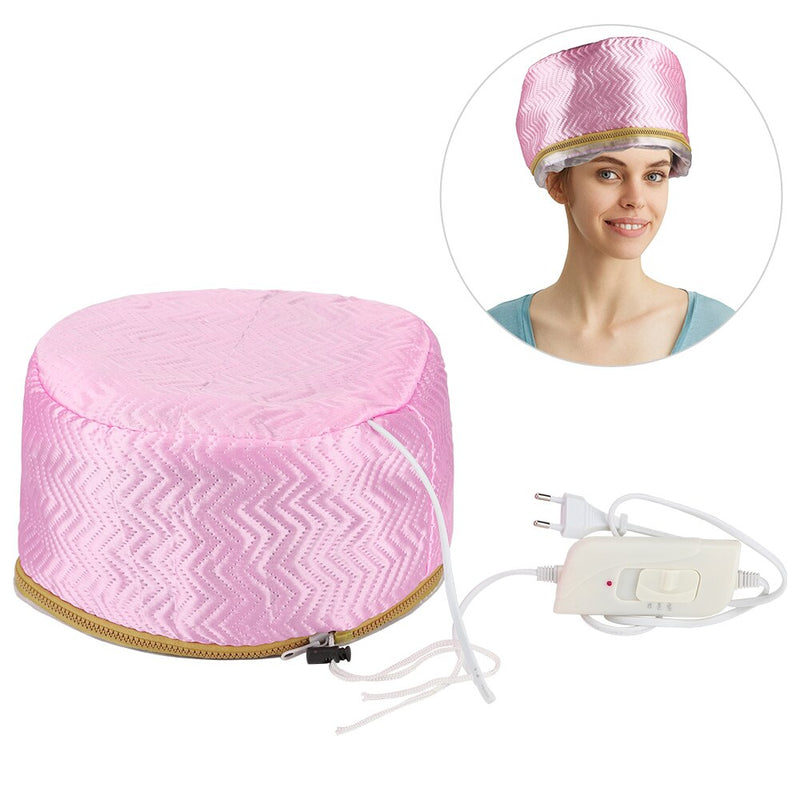 Adjustable Heating Hair Cap Steamer Nourishing Thermal Treatment Baking Oil Cap Hair Mask Spa Home Salon Hair Care Styling Tool-Health Wisdom™